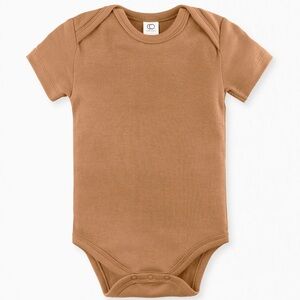New Organic Cotton Short Sleeve Bodysuit